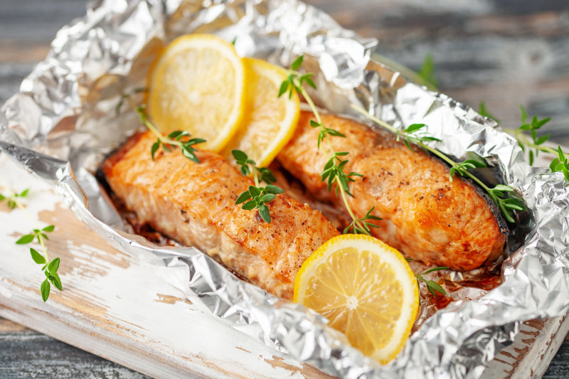 Masala Marinated Salmon
